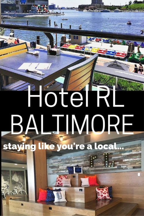 hotel rl baltimore staying like you're a local