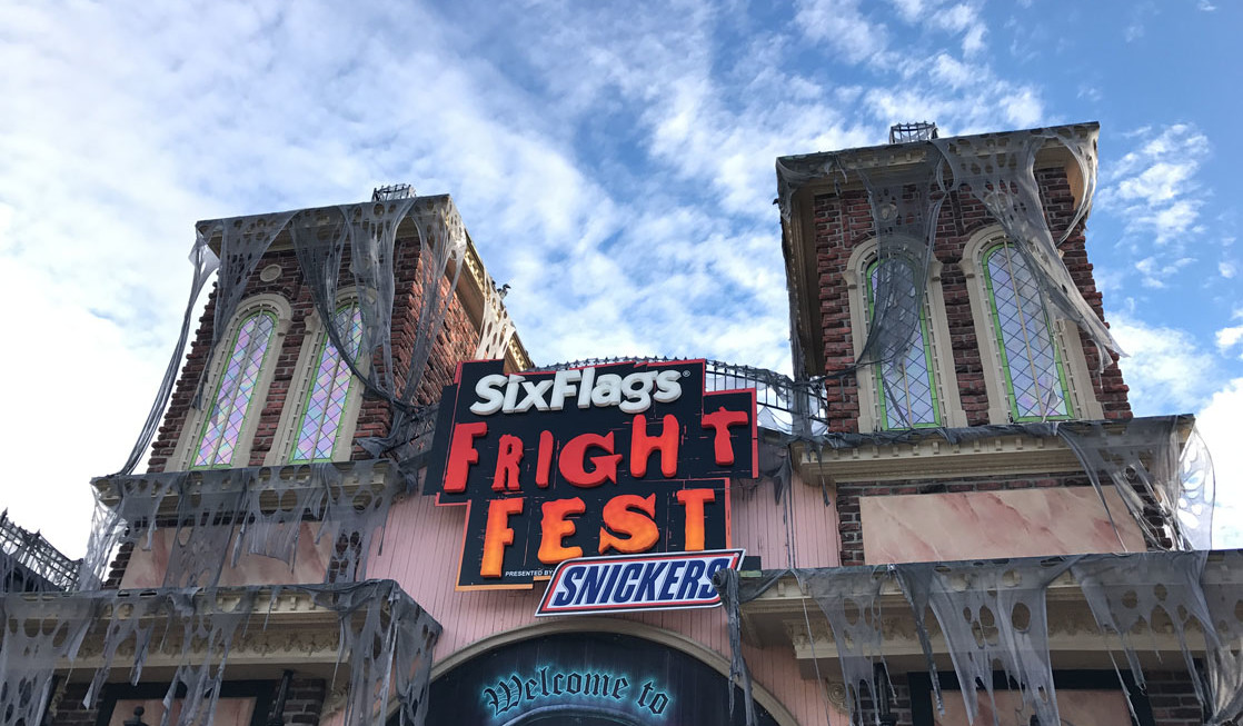 Enter if you dare to Fright Fest at Six Flags Over Georgia.