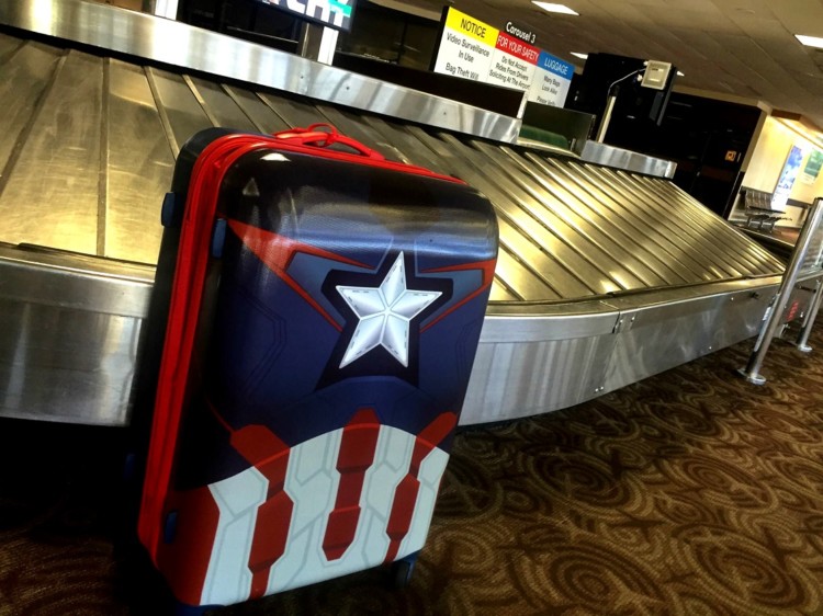 Lost luggage can happen, even when baggage claim isn't crowded.