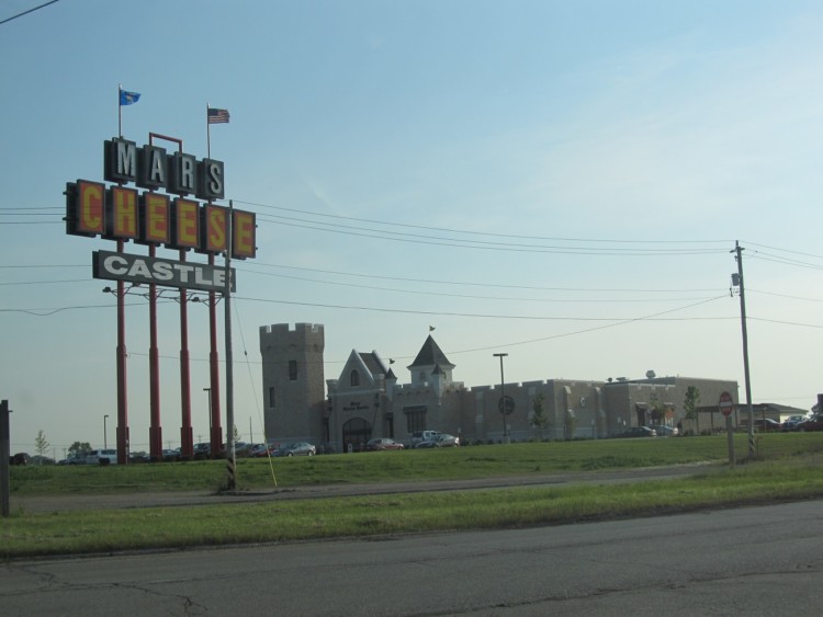 Mars Cheese Castle is a fun family road trip snacks stop on I-94 in Wisconsin