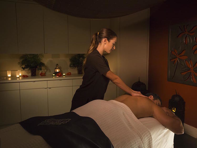 Enjoy a relaxing massage while staying at Loews Portofino Bay Hotel in Universal Orlando