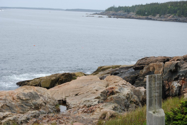 Walk along a lake is one tip for how to explore Acadia National Park with kids