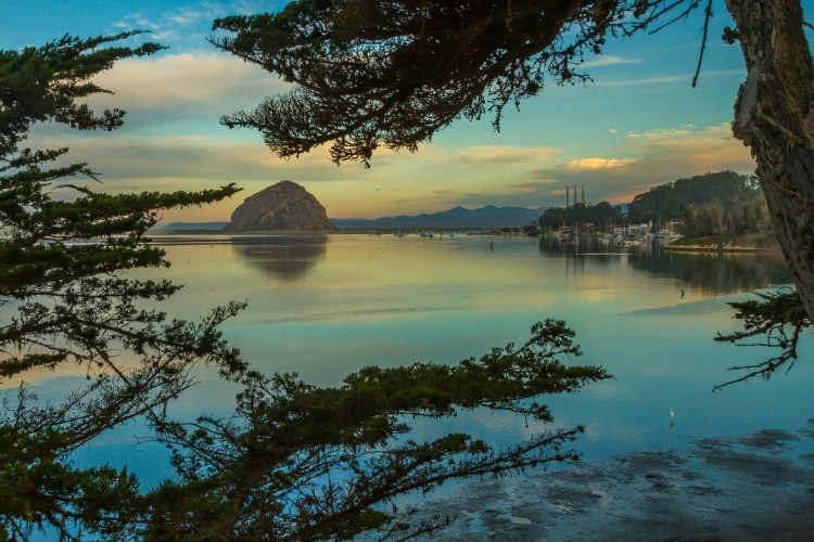 Things to do on the Central Coast of California: See Morro Bay at dawn.