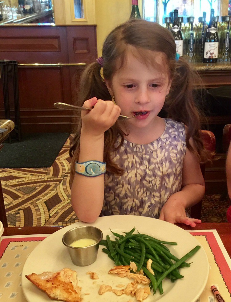 Kids love dining at Epcot especially Grown up dining at Chefs de France - SheBuysTravel