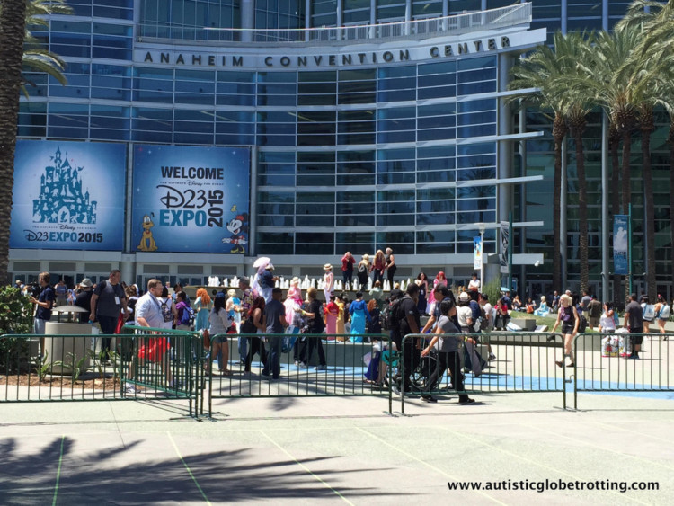 Attending Disney's D23 Expo on a shoestring budget arena