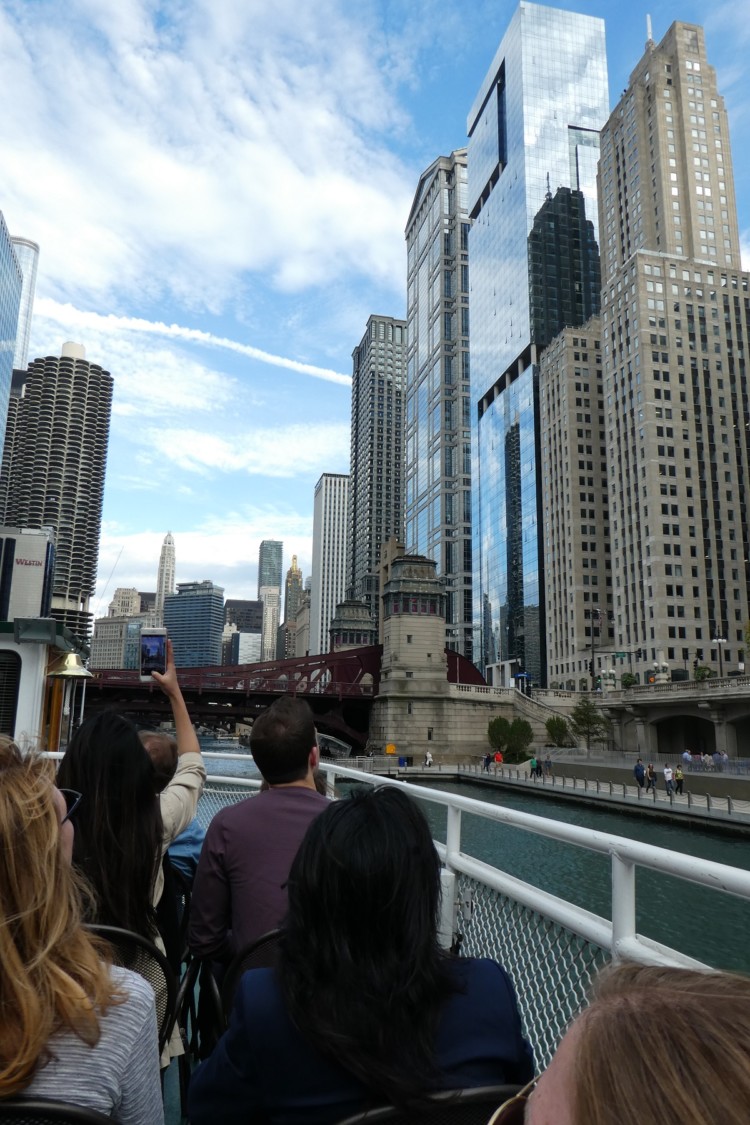 The Chicago Architecture Foundation boat tour is one of Chicago's best tours.