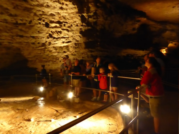 What are the things to do in St. Louis with kids? Families visiting St. Louis can tour Onancada Cave State Park on hot or bad weather days.