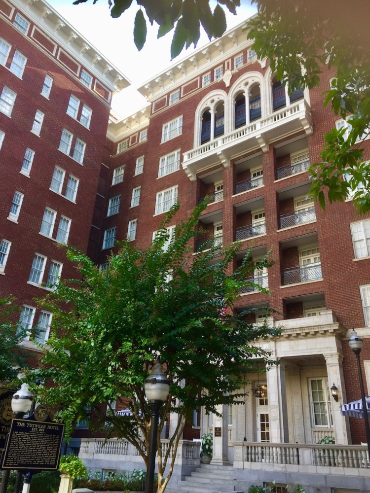 Consider a stay at the National Historic Landmark and hotel, The Tutwiler.