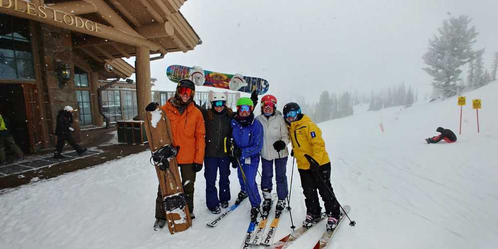 Skiing and snowboarding are the top outdoor activities in Ogden, Utah