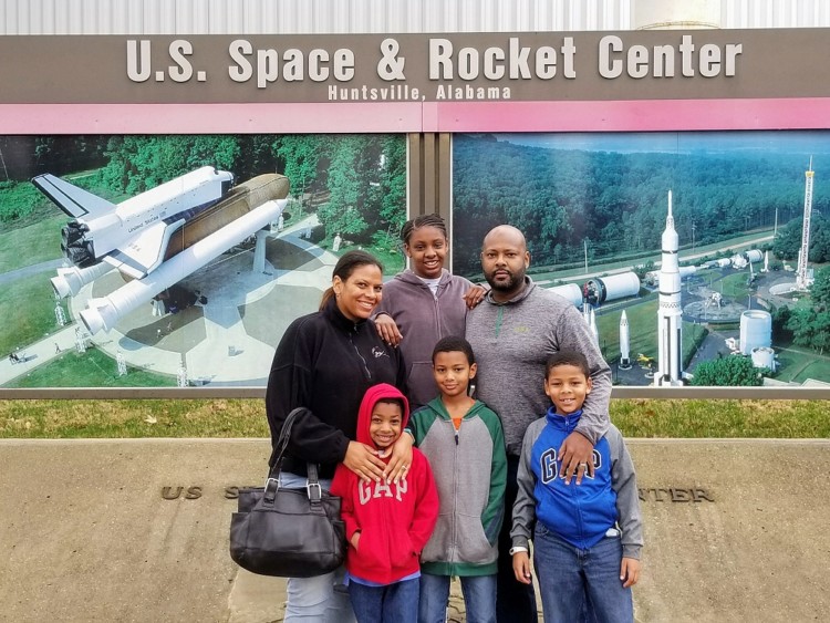 One of the tips for visiting the US Space Center in Huntsville AL is to get there early! The lines will get longer toward the end of the day. 