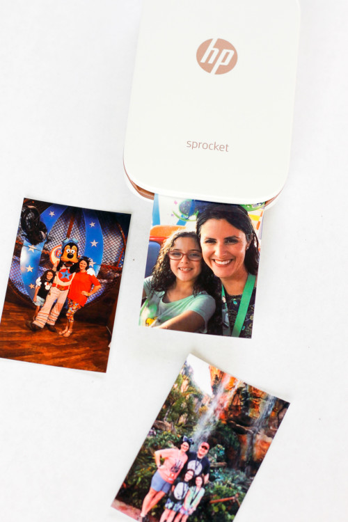 Print your photos with the easy HP Sprocket photo printer.