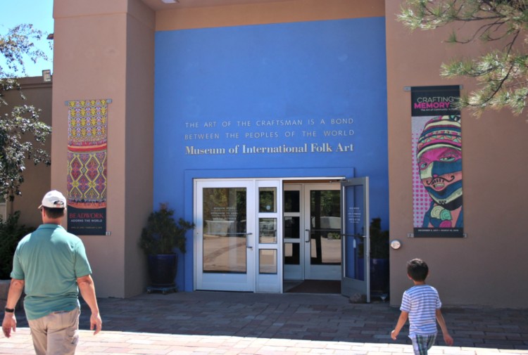 Make sure you add the museum of international folk art to your list of things to do in Santa Fe with kids