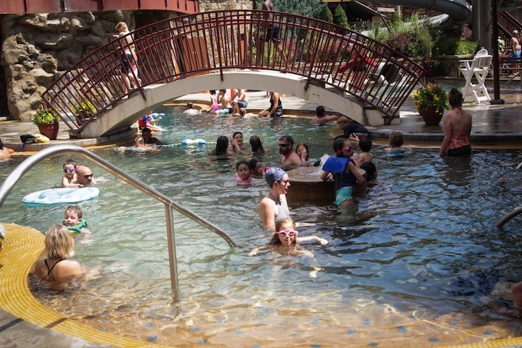 Things to do in Steamboats Springs in the summer - soak in the Old Town Hot Springs.
