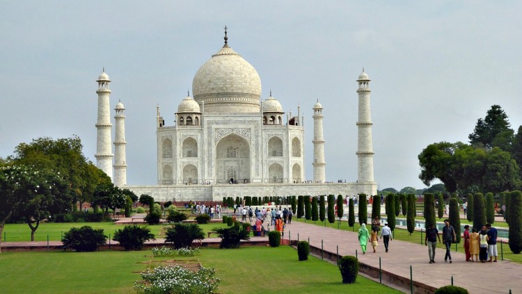 The Taj Mahal is on the itinerary for the SheBuysTravel India Tour