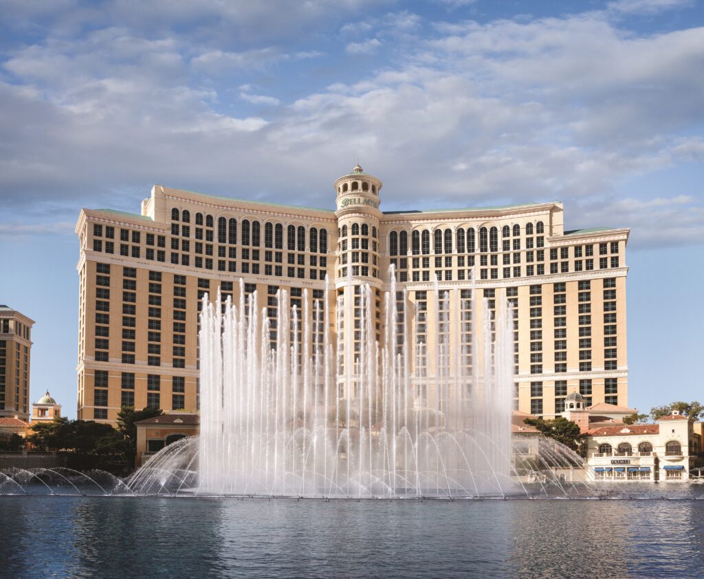 The pet-friendly Bellagio is among family friendly Las Vegas hotels