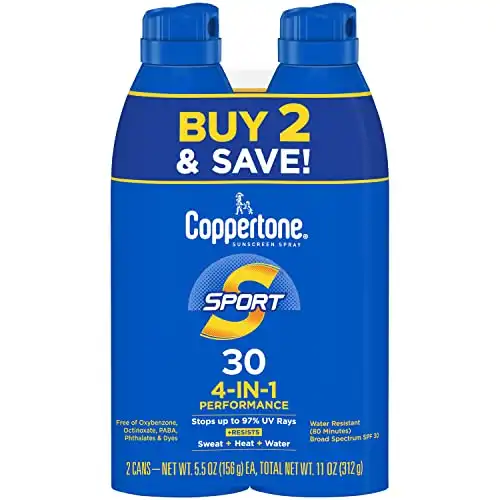 Coppertone SPORT Sunscreen Spray SPF 30