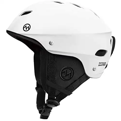 OutdoorMaster Kelvin Ski Helmet - Snowboard Helmet for Men, Women & Youth