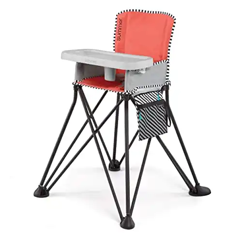 Summer Pop ‘n Sit SE Highchair, Portable High Chair for Indoor/Outdoor Dining