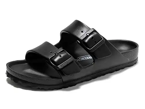 Birkenstock Unisex Arizona Essentials EVA Black Sandals - 36 N
