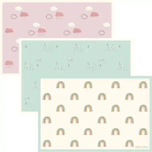 Hippypotamus Disposable Placemats Baby - Pack of 60