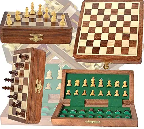 Chess Bazar - Magnetic Travel Pocket Chess Set