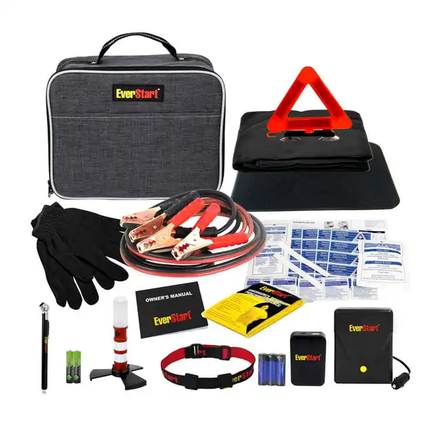 EverStart Roadside Safety Kit for Cars