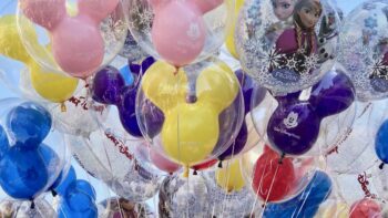 Disney balloons at Disney World